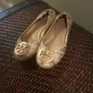 Tori Burch Leather Ballet Flats